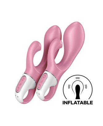 Vibromasseur Rabbit gonflant rose Air Pump Bunny 2 USB Satisfyer 